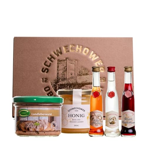 Alkohol Präsent Gastgeschenk - Geschenkset Alkohol Präsent Gastgeschenk - Geschenkset von Schwechower Obstbrennerei GmbH