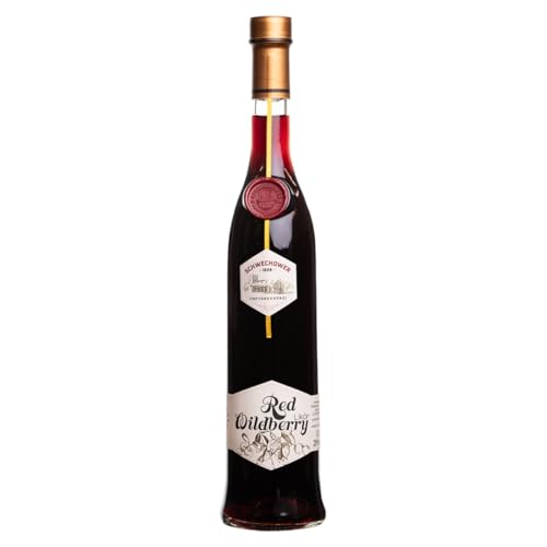 Schwechower Likör Red Wildberry 0,5l (20% Vol.) - Wildfruchtlikör 500ml von Schwechower Obstbrennerei GmbH