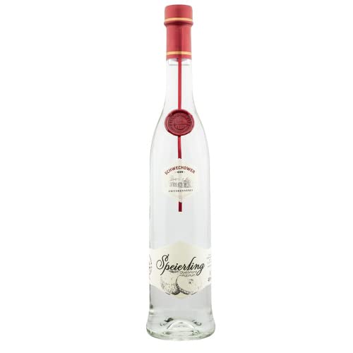 Schwechower Platinum Obstbrand Speierling 0.5l (40% Vol.) - LIMITIERT - Speierlingbrand - Edelbrand - Speierlingschnaps 500ml von Schwechower Obstbrennerei GmbH