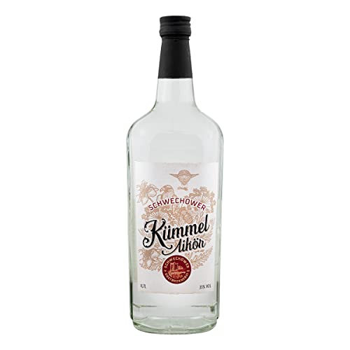 Schwechower Obstbrennerei Kümmel 0.7l (35% Vol.) - Kümmellikör Kümmelschnaps Likör, leichte Süße - beste Kümmelnoten - Digestif aus Norddeutschland 700ml von Schwechower Obstbrennerei GmbH