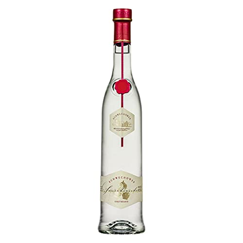 Schwechower Obstbrand Sauerkirsche 0.5l (40% Vol) Edler Sauerkirschbrand aus Mecklenburger Kirschen | 500ml Flasche von Schwechower Obstbrennerei GmbH