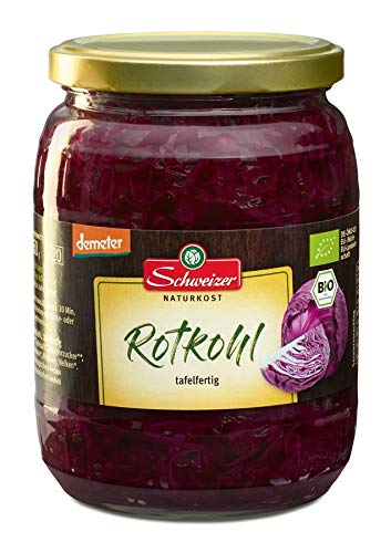 Schweizer Bio Rotkohl, DEMETER, 720 ml von Schweizer