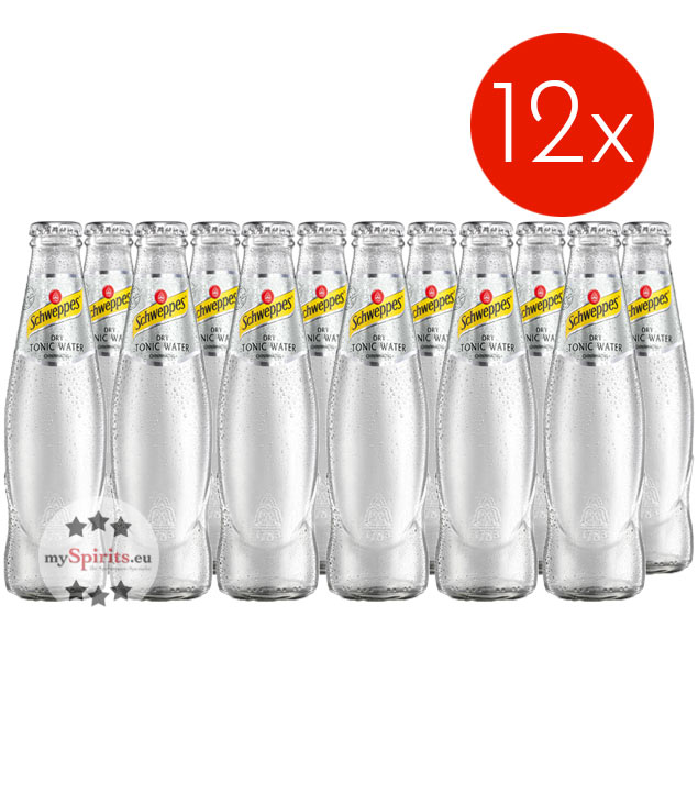 12 x Schweppes Dry Tonic Water von Schweppes