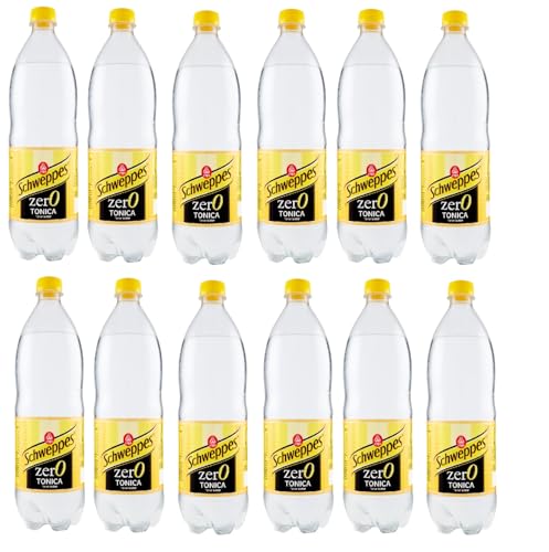 12x Schweppes Tonica Zero getönten ohne Zucker PET 0,6 Lt erfrischend von Schweppes