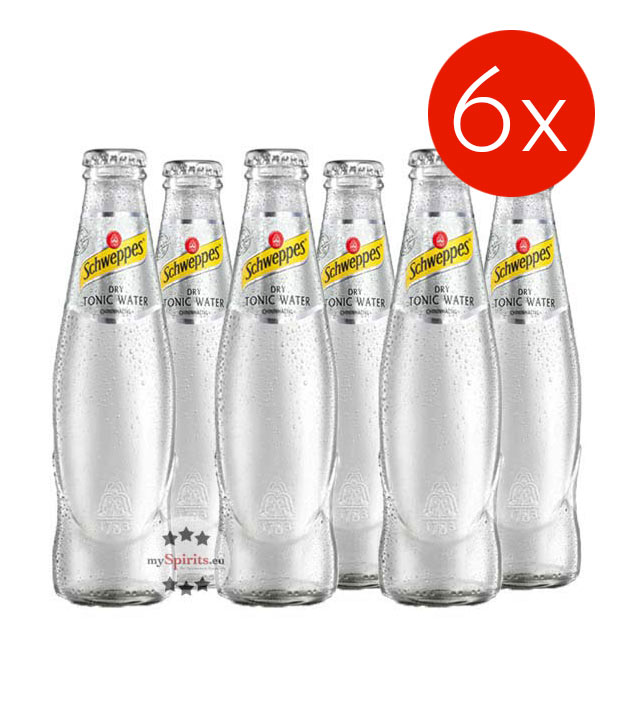 6 x Schweppes Dry Tonic Water von Schweppes