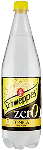 6X Schweppes Tonica Zero getönten ohne Zucker PET 1 Lt erfrischend von Schweppes