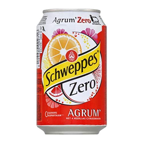 Schweppes Agrum Zero 33cl (pack de 24) von Schweppes