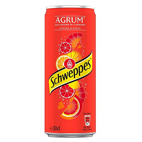 Schweppes Agrum 'schlanke Schachtel - 6 x 33 cl Schweppes Agrum 'schlanke Schachtel - 6 x 33 cl von Schweppes