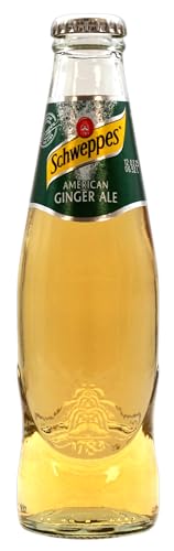 Schweppes American Ginger Ale, 24er Pack (24 x 0.2 l) MEHRWEG von Schweppes