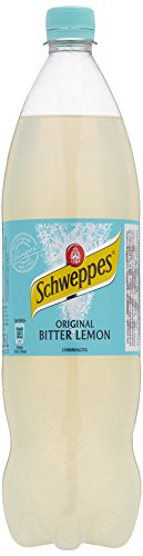 Schweppes Bitter Lemon, 6er Pack, EINWEG (6 x 1.25 l) von Schweppes