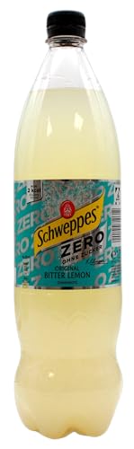 Schweppes Original Bitter Lemon Zero, 12er Pack (12 x 1.25 l) EINWEG von Schweppes