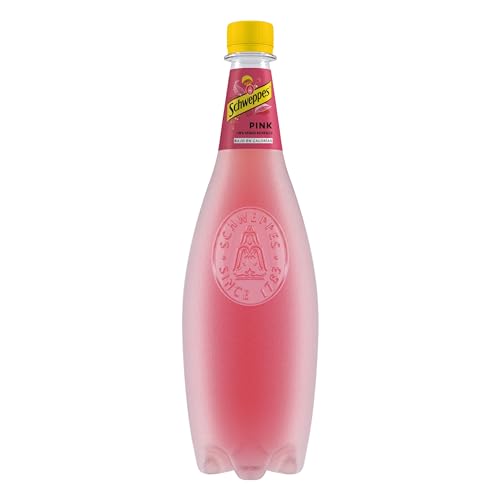 Schweppes Pink Tonic mit Geschmack Johannisbeere, 1000 ml von Schweppes