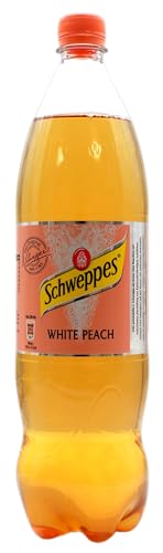 Schweppes White Peach, 12er Pack (12 x 1.25 l) EINWEG von Schweppes