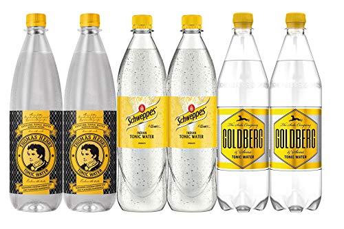 Tonic Water - Probierset 6x1l/1St Mix inc. 0.90€ MEHRWEG Pfand von Schweppes