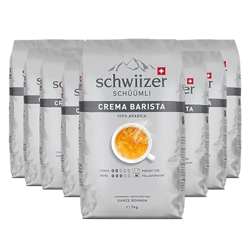 Schwiizer Schüümli Gastronom, 1000g ganze Bohne 8er Pack von Schwiizer Schüümli