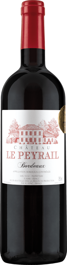 Château Le Peyrail Bordeaux AOC 2022 von Scodex
