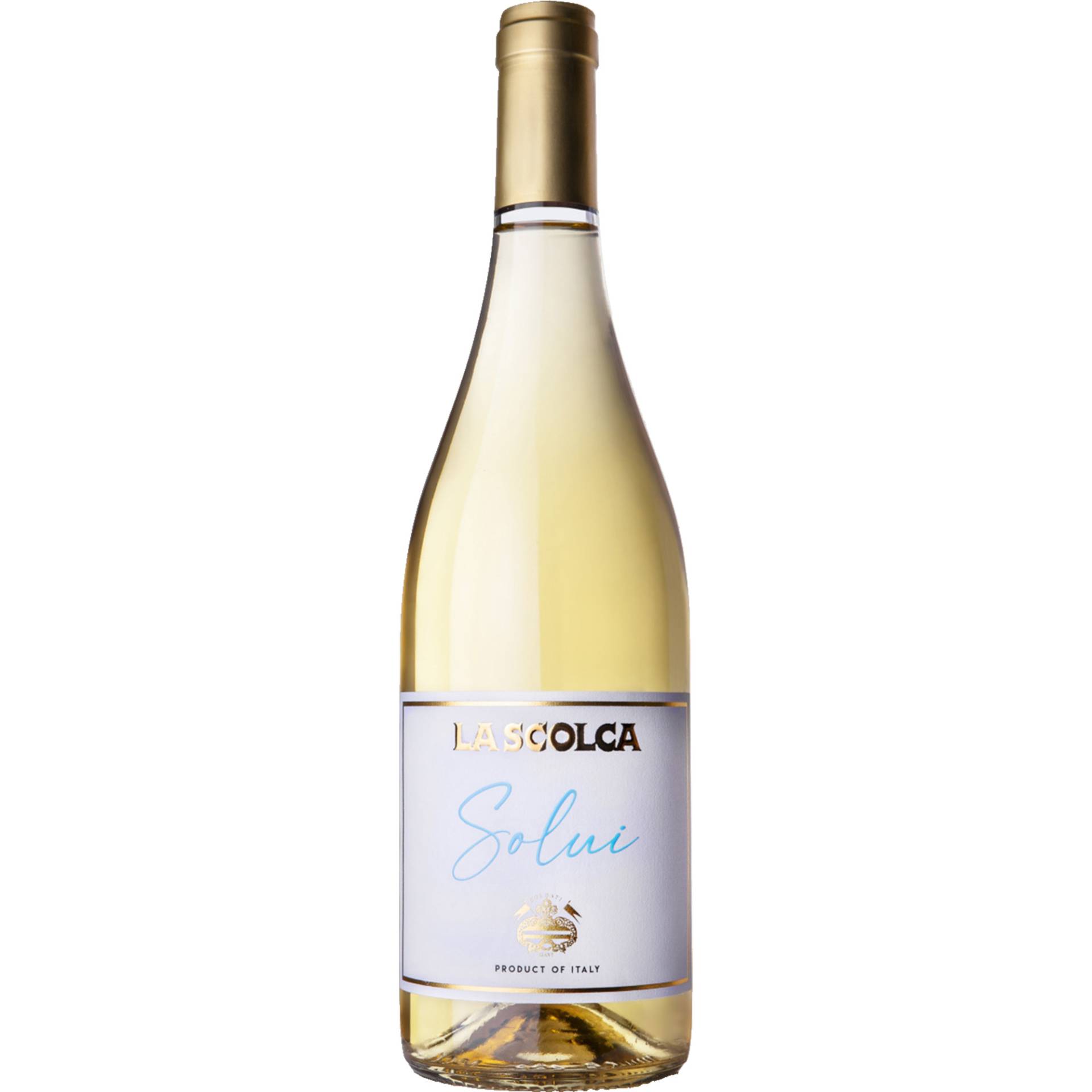 Solui Secco Bianco, Piemont, 2022, Weißwein von Scolca, Azienda La,15066,Gavi Ligure,Italien