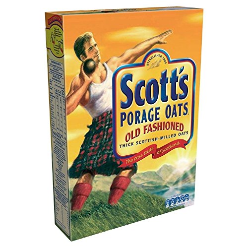 Scotts Old Fashioned Porage Oats (1 kg) - Packung mit 6 von Scott's