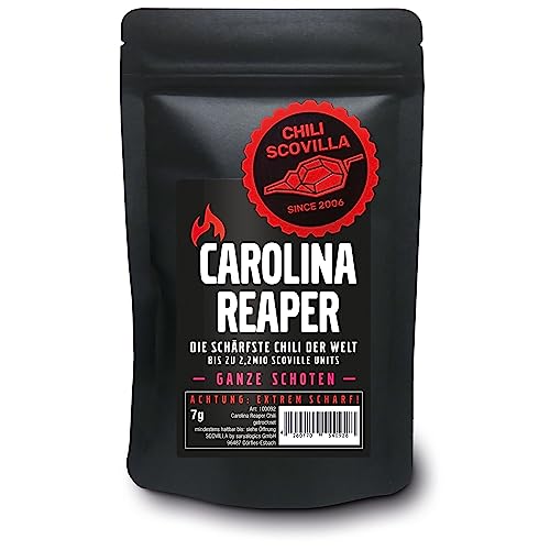 CHILI SCOVILLA Carolina Reaper Schoten im SealPack, 7g von Scovilla