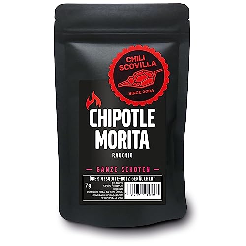 CHILI SCOVILLA Chipotle Morita Schoten im SealPack, 7g von Scovilla