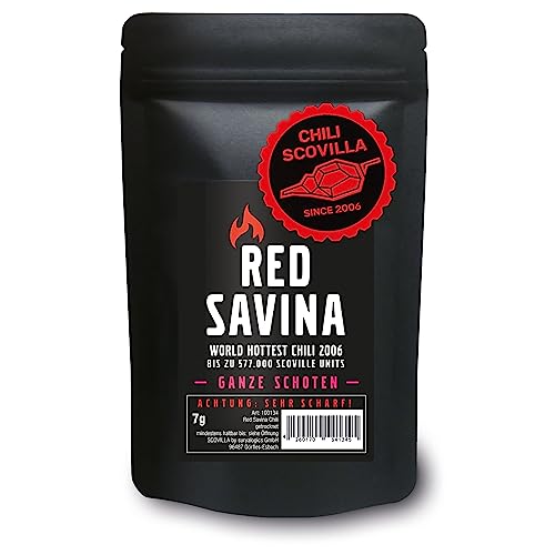 CHILI SCOVILLA Red Savina Schoten im SealPack, 7g von Scovilla