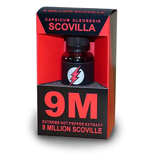 Scovillas 9M, 9 Million Scoville Extreme Hot Pepper Extract, 30ml von Scovilla