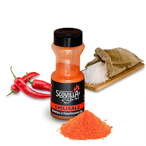 Scovillas Chilisalz im Shaker, 180g von Scovilla