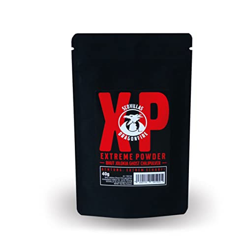 Scovillas Dragonfire XP eXtreme Powder im Doypack, 40g von Scovilla