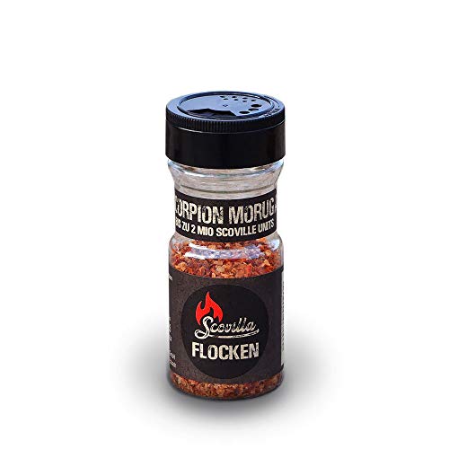 Scovillas Trinidad Scorpion Moruga, Chili-Flocken im Shaker, 25g von Scovilla