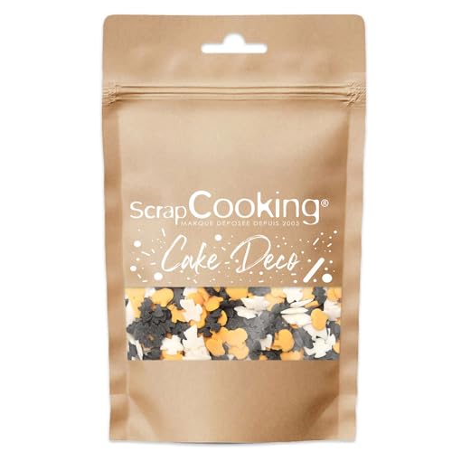 Halloween Zuckerdose Zuckerdose Schwarz Orange Weiß 50g Halloween Zuckerdose Zuckerdose Schwarz Orange Weiß 50g von ScrapCooking