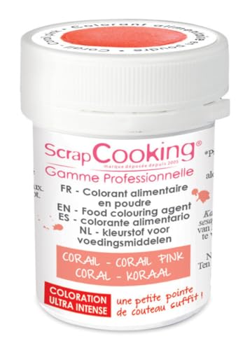 Lebensmittelfarbe Pulver 5 g - Koralle von ScrapCooking