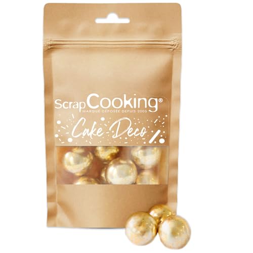 ScrapCooking - Perles Dorées XXL 55 g - Décors Pâtisserie Alimentaires Comestibles - Boules Sprinkles Choco Lait & Or - Pour Desserts, Gâteaux, Bûches - Noël, Anniversaire - 7463 ScrapCooking - Perles Dorées XXL 55 g - Décors Pâtisserie Alimentaires Comestibles - Boules Sprinkles Choco Lait & Or - Pour Desserts, Gâteaux, Bûches - Noël, Anniversaire - 7463 von ScrapCooking