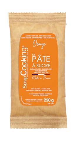 Scrapcooking Sache+B164re Orange Clair Aromatisé Vanille 250 g - Lot de 3 von ScrapCooking