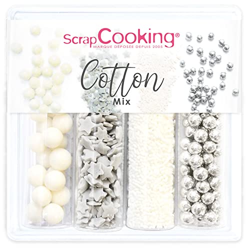 Süße Dekorationen Mix - Grau, Silber und Weiß Süße Dekorationen Mix - Grau, Silber und Weiß von ScrapCooking