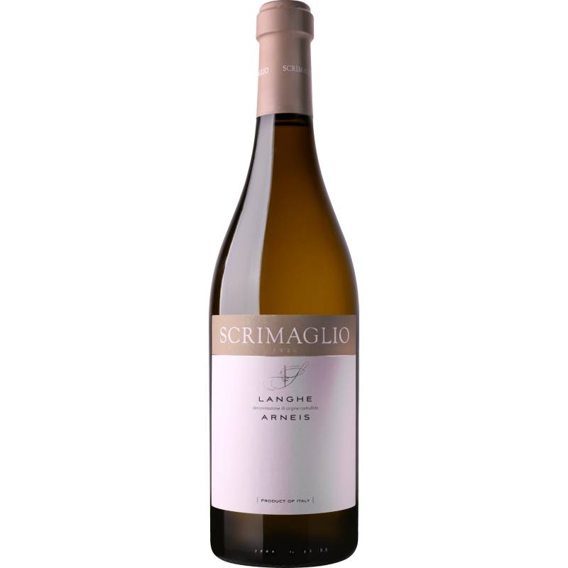 Scrimaglio Arneis, Langhe Arneis DOC, Piemont, 2021, Weißwein von Scrimaglio, 12060 Barolo (CN), Italia