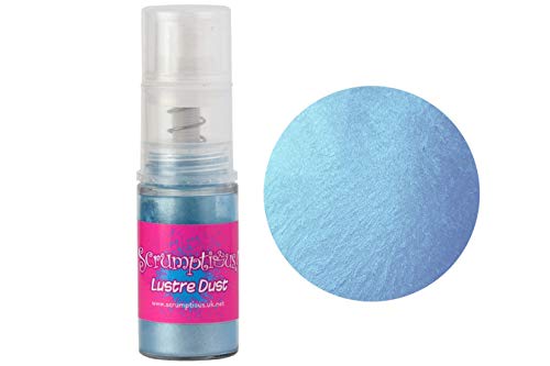 Blue Edible Lustre Spray - Bright Blue - Scrumptious - 4g von Scrumptious