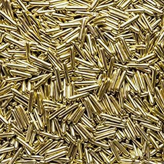 Gold Metallic Macaroni Rods Edible Cupcake Cake Topper Sprinkles (80g) von Scrumptious