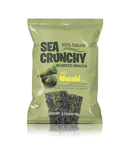 Sea Crunchy - Nori Snack mit Wasabi - 10 g Sea Crunchy - Nori Snack mit Wasabi - 10 g von Sea Crunchy