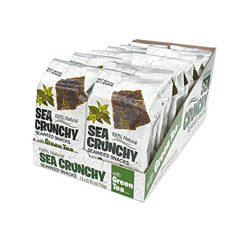 Sea Crunchy - grüner Tee 12 x 10g von Sea Crunchy