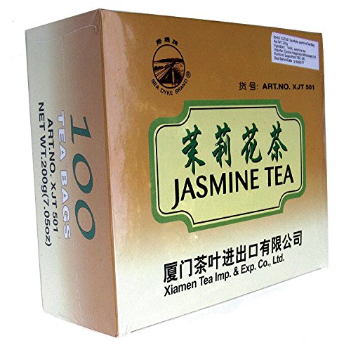 Sea Dyke Chinesische Jasmin-Tee - 100 Beutel (200g) von Sea Dyke