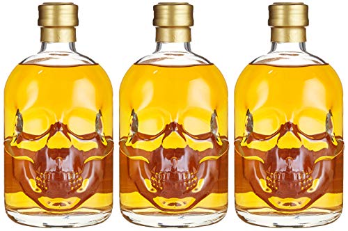 SeaWolf Spirit Piratenflasche Spiced Rum 35% vol, Flavoured (3 x 0.5 l) von SeaWolf