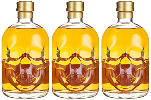 SeaWolf Spirit Piratenflasche Spiced Rum 35% vol, Flavoured (3 x 0.5 l) von SeaWolf