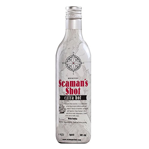 Seaman’s Shot | Scharfe Noten von Menthol und Eukalyptus I Für echte nordische Seebären I 700 ml | 30% vol. von Seaman's Shot