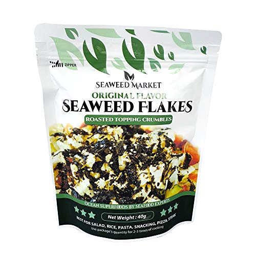Knuspriges Algen-Topping - 40g | Algengewürz, Algenflakes von Seaweed Market