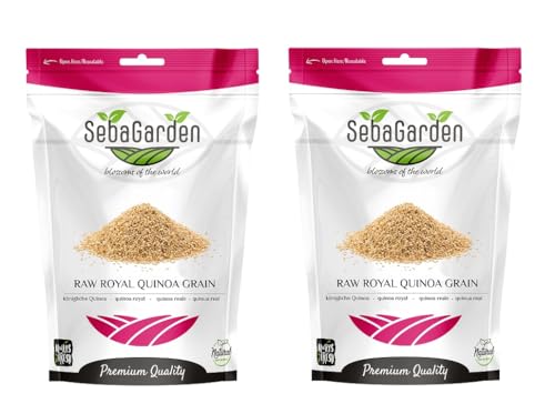 Seba Garden Bio Royal Quinoa, 2 Kg – 100% Royal Bolivian Vollkorn, glutenfrei, ketofreundlich, Proteinquelle, hoher Ballaststoffgehalt, Eisenquelle, gentechnikfrei Seba Garden Bio Royal Quinoa, 2 Kg – 100% Royal Bolivian Vollkorn, glutenfrei, ketofreundlich, Proteinquelle, hoher Ballaststoffgehalt, Eisenquelle, gentechnikfrei von Seba Garden