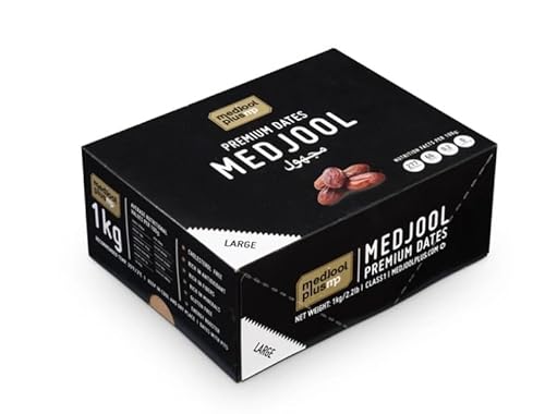 Seba Garden- Medjool Premium-Großformat-Medjool PREMIUM LARGE-1kg von Seba Garden