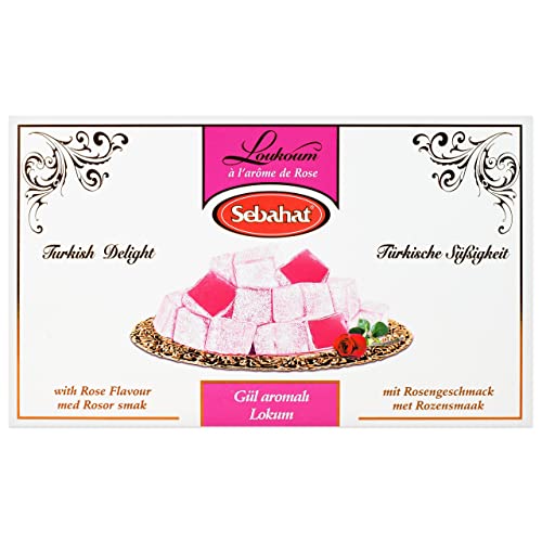 Sebahat - Türkischer Honig mit Rosenaroma - Gül aromali lokum (400g) von LAOSEP