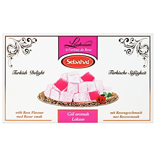 Sebahat - Türkischer Honig mit Rosenaroma - Gül aromali lokum (400g) von Sebahat