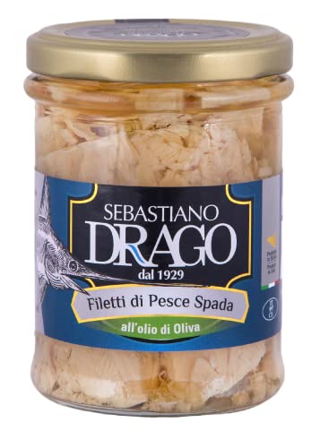 Schwertfisch Filets in Olivenöl 200 gr von Sebastiano Drago
