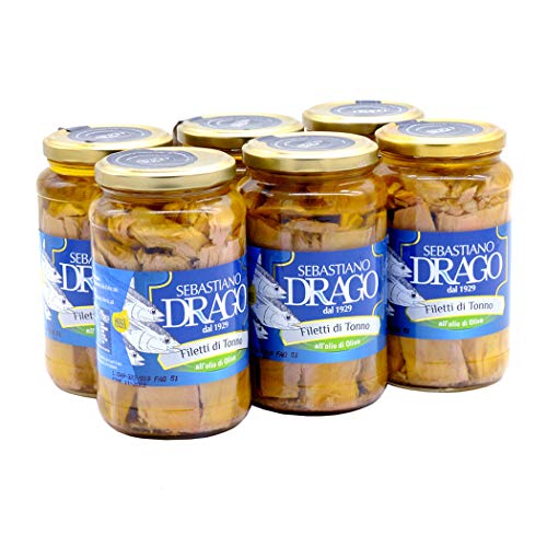 Thunfisch Filets in Olivenöl 550 gr x 6 Thunfisch Filets in Olivenöl 550 gr x 6 von Sebastiano Drago